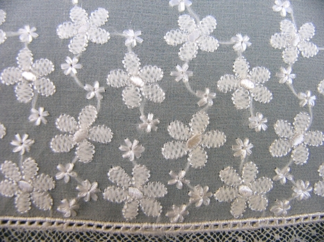 1920's Shadow Work on Georgette Modesty Panel