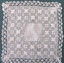 Drawn Thread Handkerchief with Bobbin Lace Edge