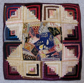 Textile - Cushion front, c. 1900