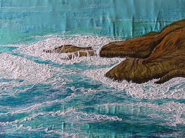 Artwork, other - Picture, Marion Greaves, Rocks and Water, 1985