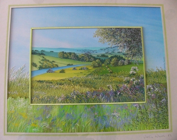 Artwork, other - Picture, Mrs Verina Warren, "Acres of Perfumed Grass", 1985