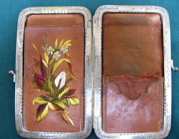 Silk Embroidered Card Case
