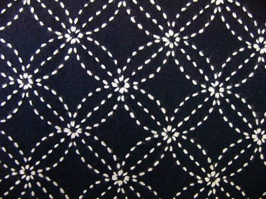Sashiko on Indigo Mat