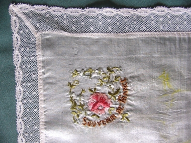WW1 'Souvenir de France' Handkerchief