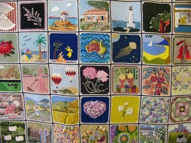 Textile - Wall Hanging, Win. Saunders, 1986