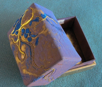 Container - Creative Embroidery & Goldwork Box, Moyra McNeill, Mid 20th century