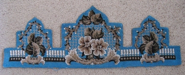 Textile - Shelf decoration, Mid 19th century