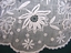 19th C Whitework on Spotted Muslin Under Sleeve