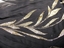 Black Chiffon Dress with Gold Beading