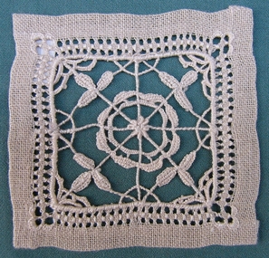 Venetian Cut Work Sample