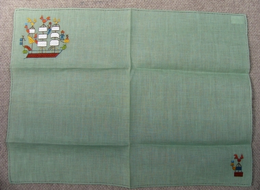Textile - Mat and Serviette, 1960-80