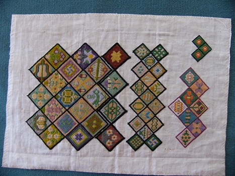 Counted Thread Embroidery Sampler