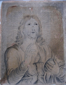 Silk Embroidery of Christ