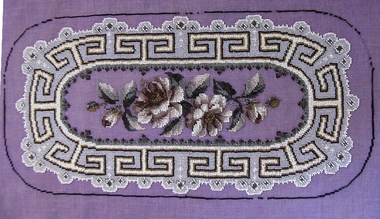 Textile - Panel (unfinished), Late 19th century