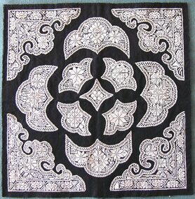 Textile - Fragment, 1980-2000