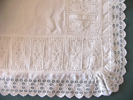 Machine Embroidered Pillow Cases 
