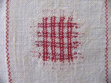 1910 German Darning Sampler 