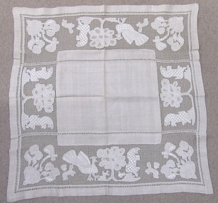 Textile - Drawn Thread Table Cloth