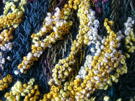 Wool Embroidered Detachable Collar