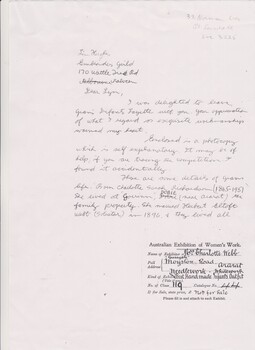 Granddaughter's Letter