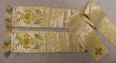 Textile - Two Pieces of Ecclesiastical Stole