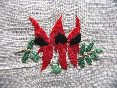 Six Geoff Riley Design Handkerchiefs