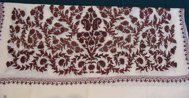 Textile - Kashmiri Stole, c. 1960-80