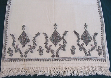 Textile - Kashmiri Stole, c.1960-80