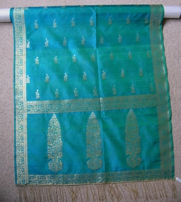 Textile - Bangladeshi Silk Stole, c. 1960-80