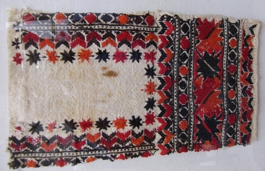 Accessory - Embroidered Fragment Greek Bag, Early 20th century?
