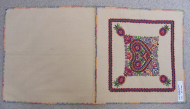 Textile - Hungarian Embroidery Cushion Cover, Early 20th century?