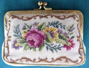 Accessory - Petit Point Purse, 1960-80?