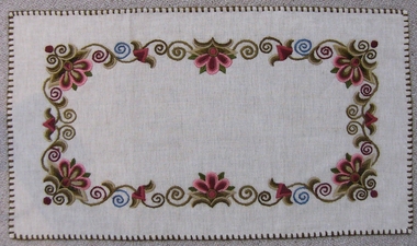 Textile - Wool Embroidery Mat