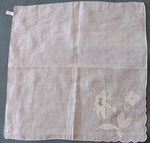 Textile - Madeira Appliqué Tray Cloth