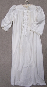 Clothing - Cotton Handmade Night Dress, 1900