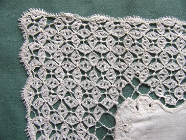 Accessory - Handkerchief with Tape Lace Border