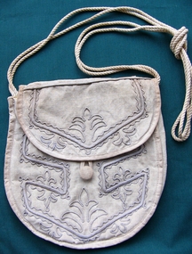 Accessory - Cornelly Embroidery Bag, Possibly 1920's