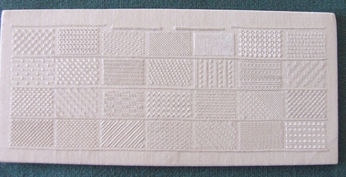 Textile - Royal School of Needlework Whitework Sampler, Miss Elizabeth Lewis, RSN Whitework Sampler, 1940-60