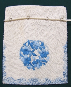 Accessory - Embroidered Bag for String, Katherine Hope-Jones, 1920-40