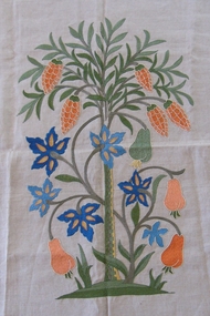Textile - Panel, Florench Lishman (1884-1956), 1930's-1940's