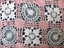 Pink Linen Drawn Thread Embroidery