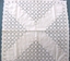 Cream Mat with Drawn Thread Embroidery