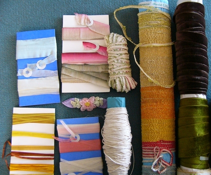 Collection of Silk Ribbons