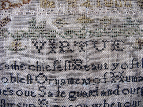 Ann Crow 1800 Sampler