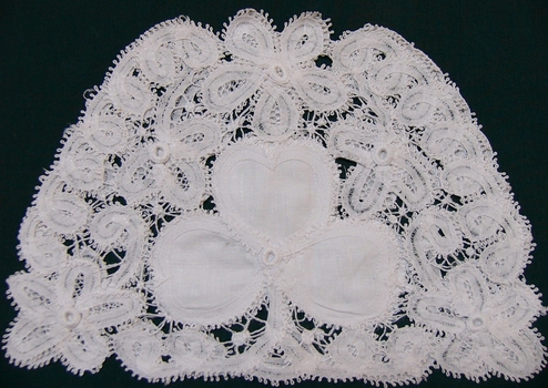 Tape Lace Tea Cosy Cover