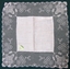 Irish Linen and Net Embroidery Handkerchief