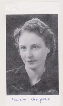 Francine Georgitsis nee Cari 1908-1970