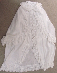 Clothing - Baby's christening cape, c. 1900