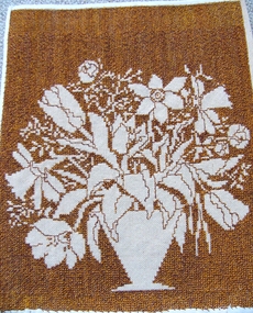 Textile - Gerda Bengtsson Embroidered Panel, Gerda Bengtsson