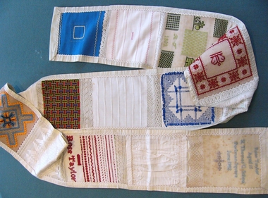 Textile - Rose Alice Taylor School Sampler 1902, 1902